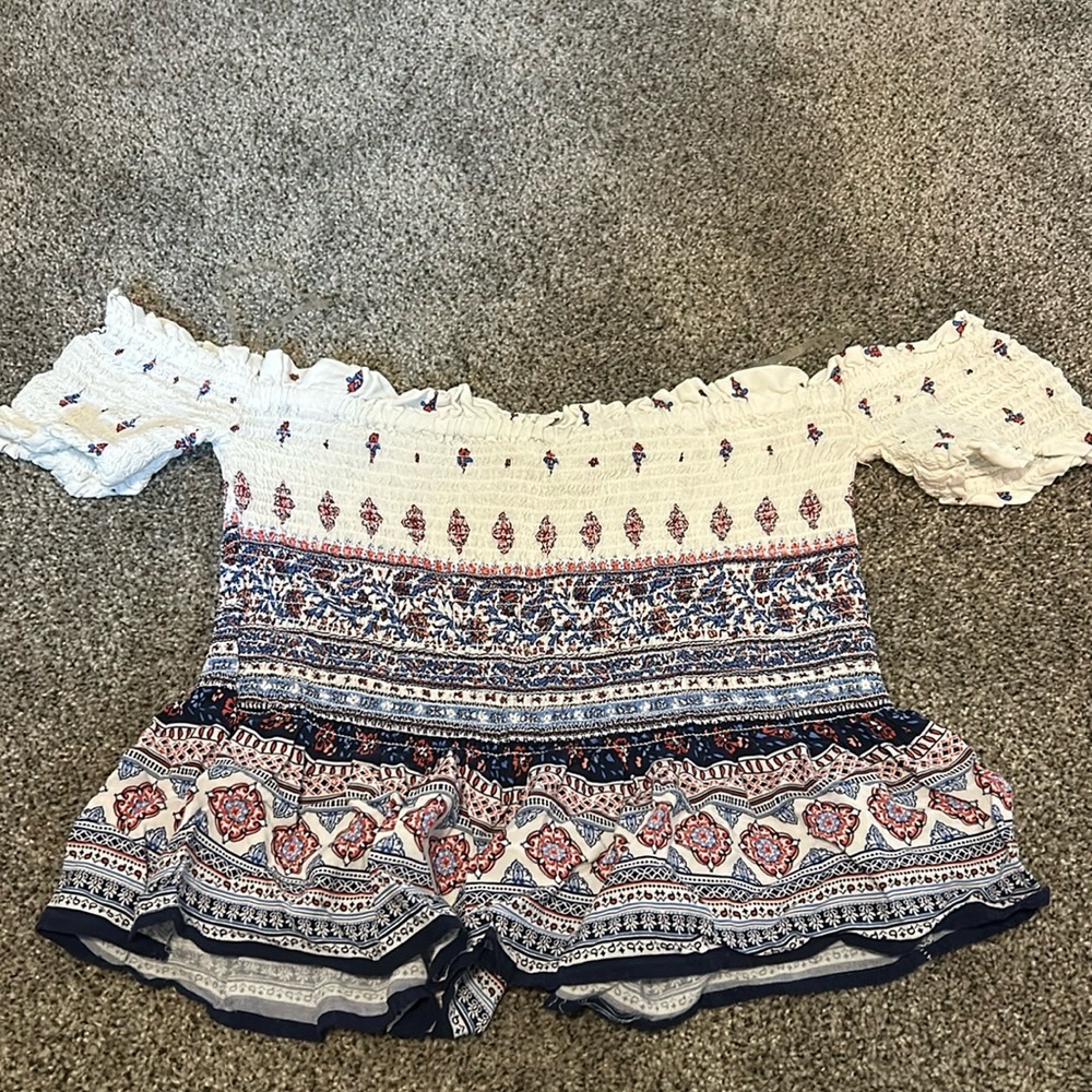 stunning off the shoulder top